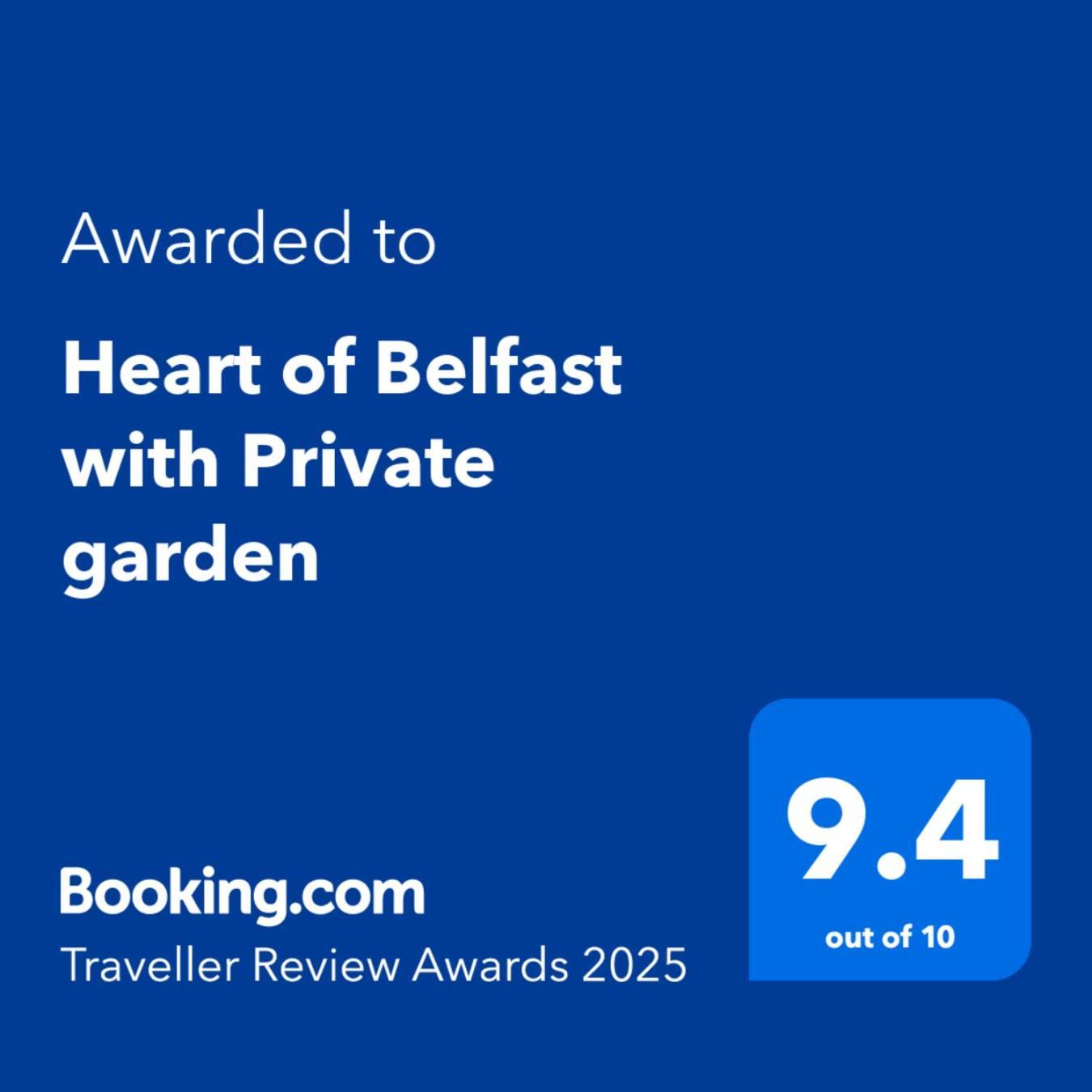 Heart Of Belfast With Private Garden 빌라 외부 사진